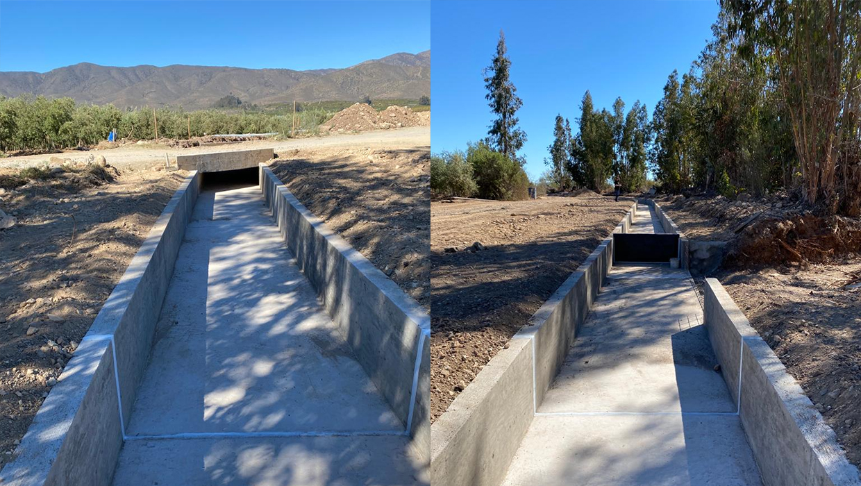 Canal Villalón Embalse Recoleta