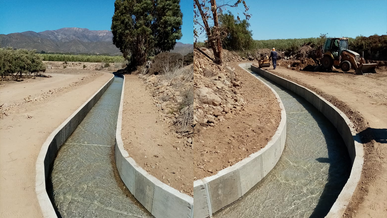 Canal Villalón Embalse Recoleta