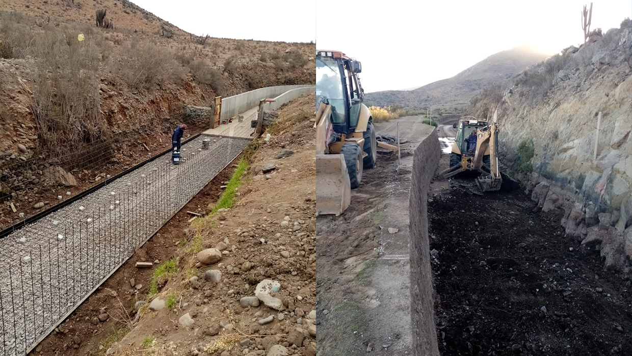 canal villalón, sector la placa