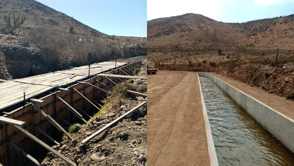 canal villalón, sector la placa